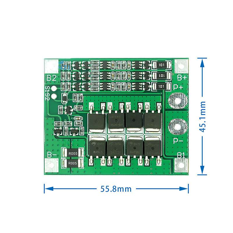 Protection batterie lithium 3S HX-3S-FL25-8MOS surintensité, surcharge, décharge